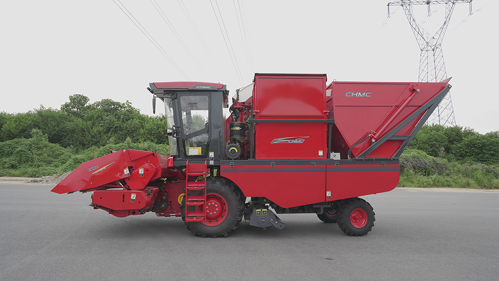 中联收获4YZJ-4型自走式玉米穗茎收获机